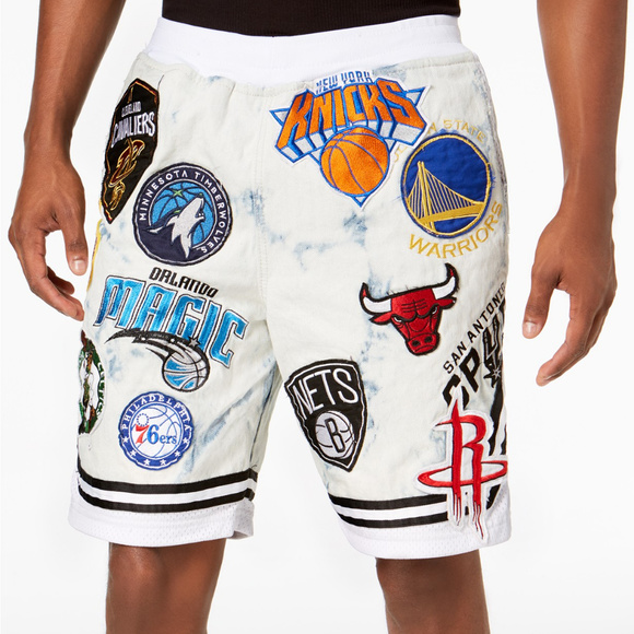 nba jean shorts